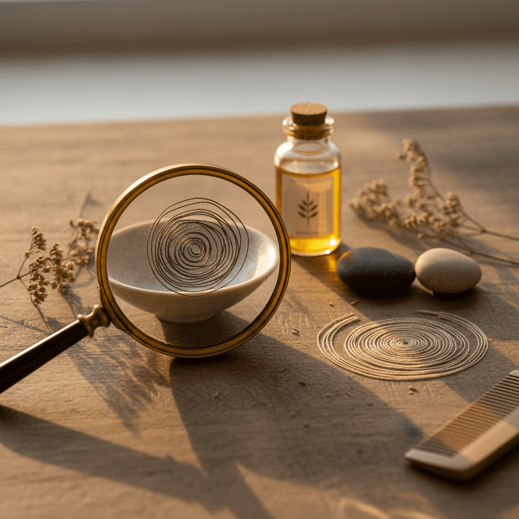 つむじはげの見分け方と対策｜正常なつむじとの違い