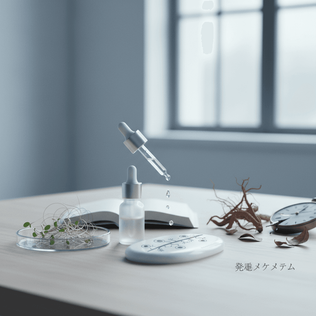 ミノキシジルの効果と副作用｜発毛効果のメカニズム