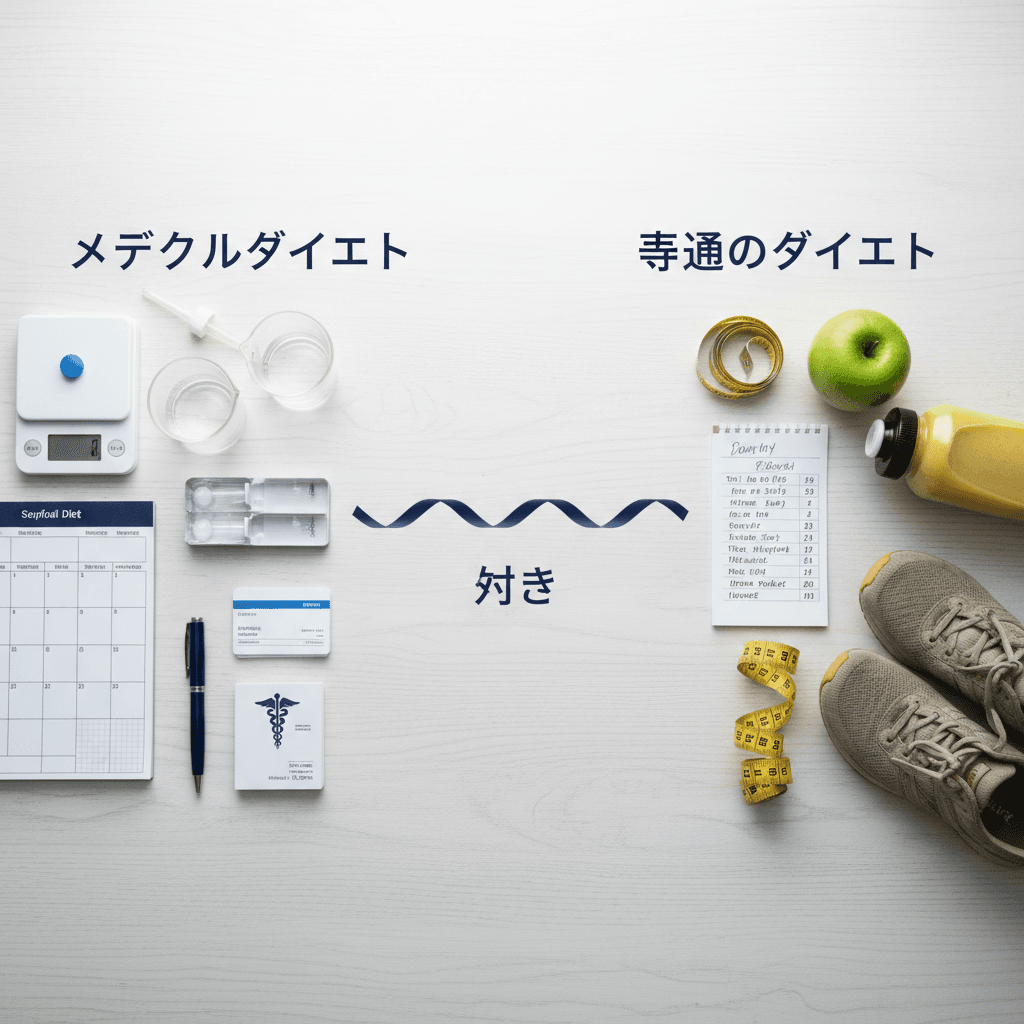 メディカルダイエットとは｜普通のダイエットとの違い