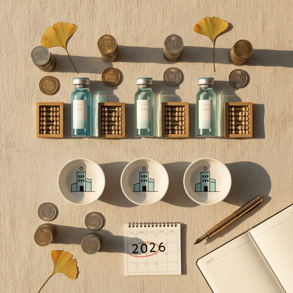 GLP-1の値段・費用まとめ｜クリニック別価格比較2026