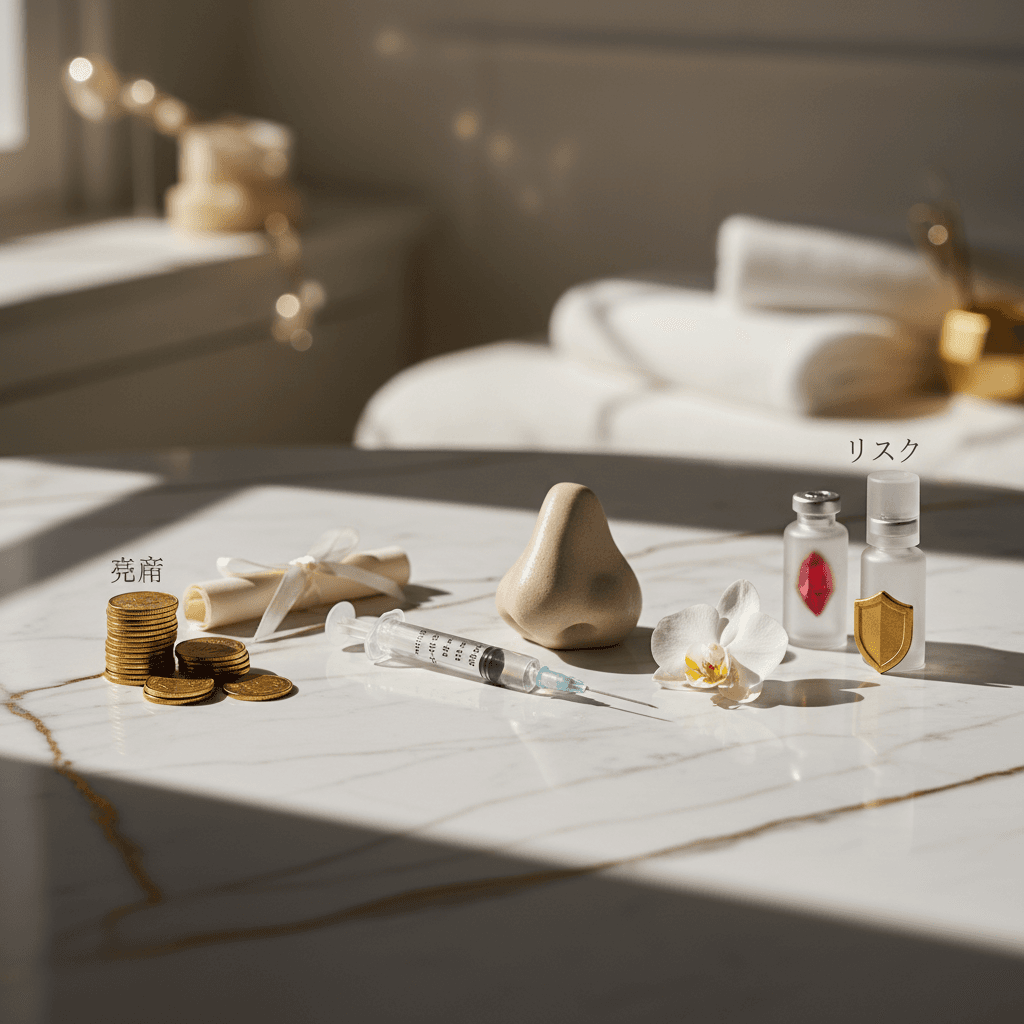 鼻へのヒアルロン酸注射の効果・費用・リスク