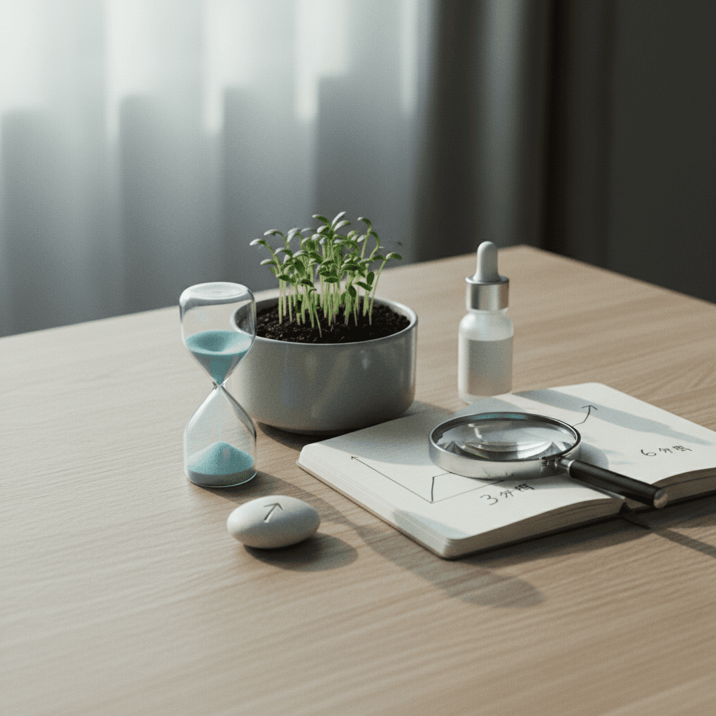 ミノキシジルの効果が出るまでの期間と判断基準