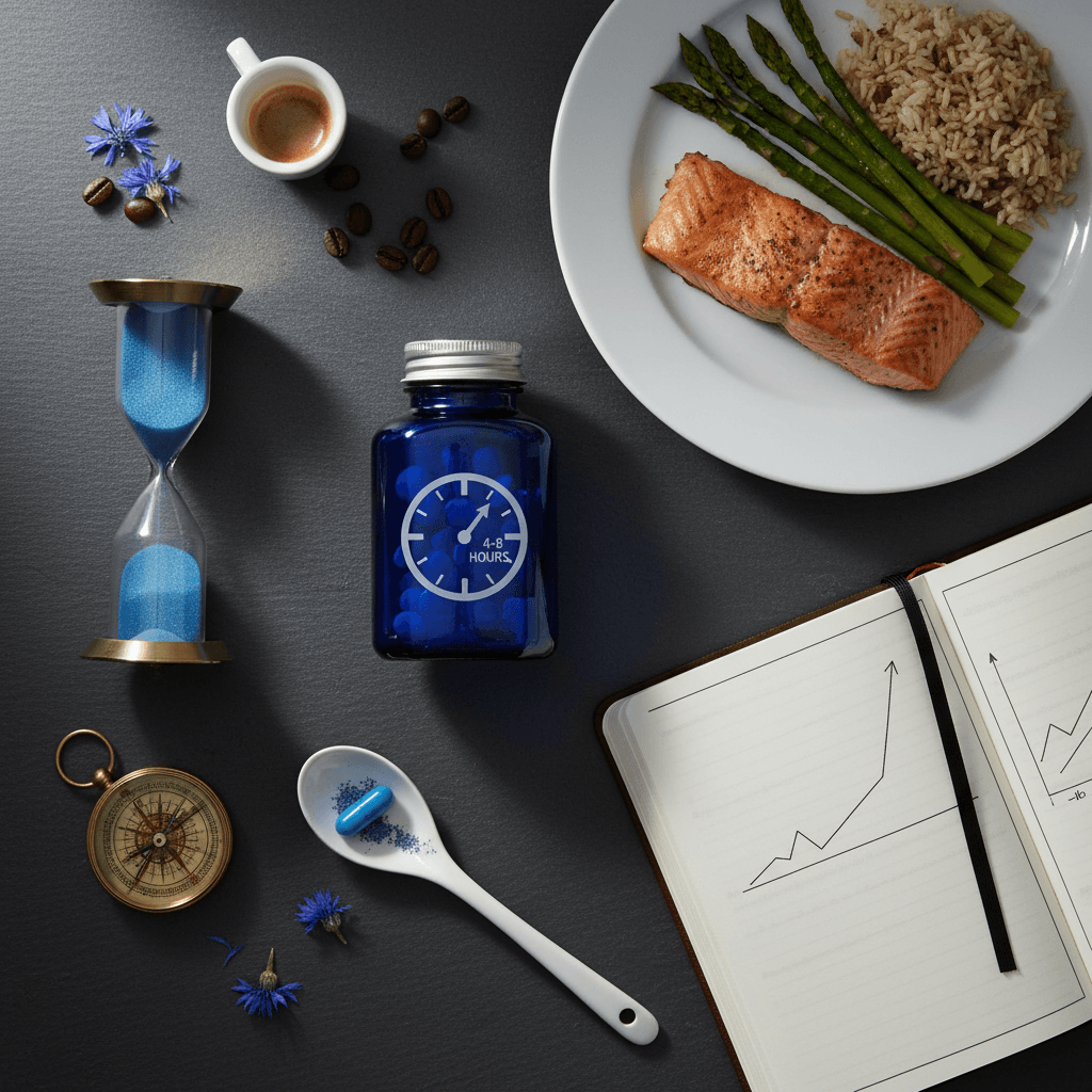 バイアグラの効果が持続する時間と食事の影響