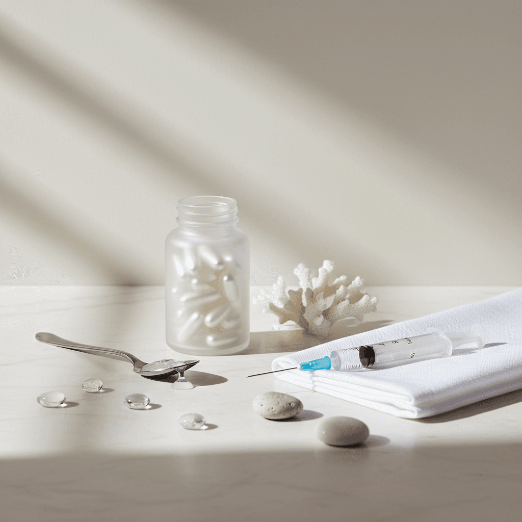 ヒアルロン酸サプリの効果と注射との違い