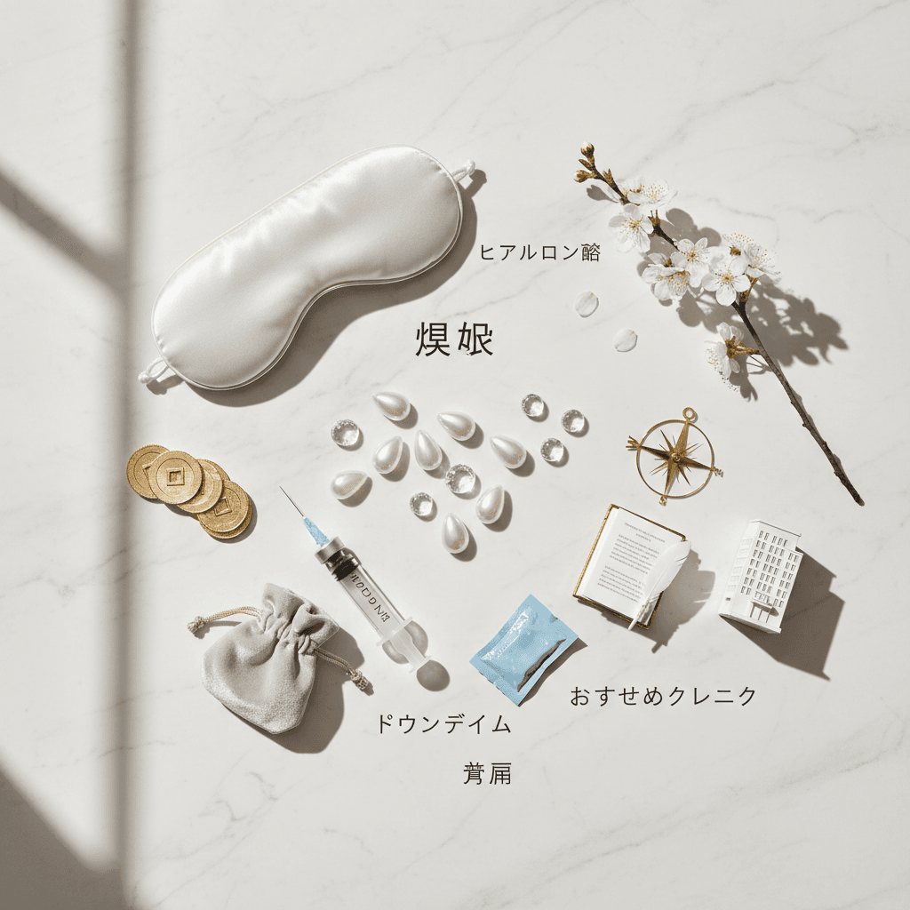 涙袋ヒアルロン酸の費用・ダウンタイム・おすすめクリニック